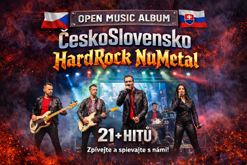 Album ČeskoSlovensko HardRock NuMetal - Digital Pilsen - OPEN ALBUM